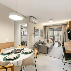 Sensacional Novissimo 67 Mts E 2 Quartos, Ate 6 Pessoas Apartamento